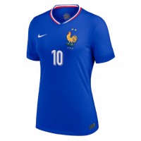 Frankreich Kylian Mbappe #10 Fußballbekleidung Heimtrikot Damen EM 2024 Kurzarm